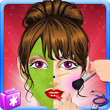 doctor makeup dress up games icon