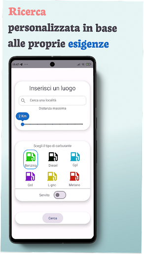 Risparmio Carburante Screen 2