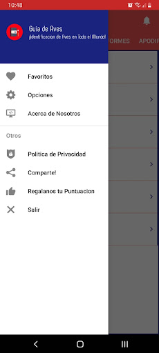 Guia de Aves Screen 3