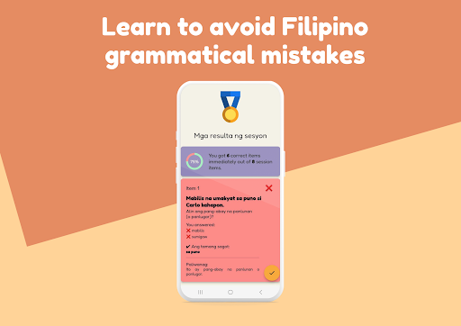 Balarila: Filipino Grammar App Screen 3