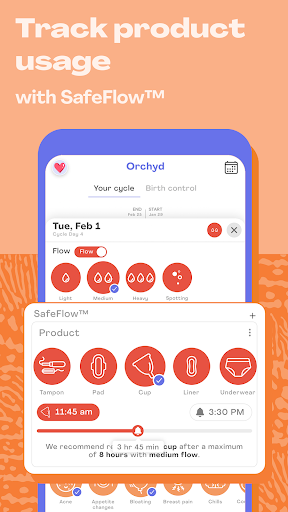 Screenshot of Orchyd - Track Your Period