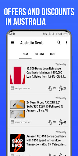 Android application Myer, Bing Lee, Mobile citi screenshort