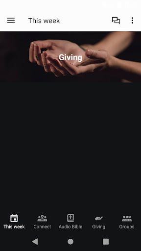 Android application St. Rose Community Church screenshort