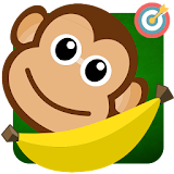 Banana Monkey Shoot  - Free icon