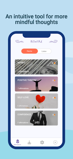 Android application My Daily Positive Affirmations screenshort