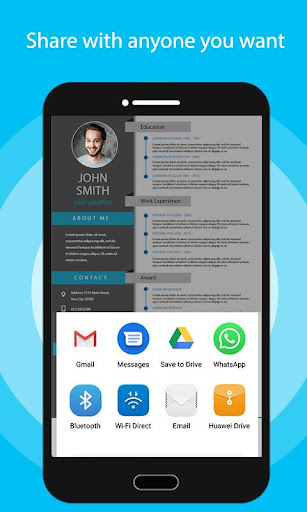 Resume Maker Free CV Maker & R Screen 3