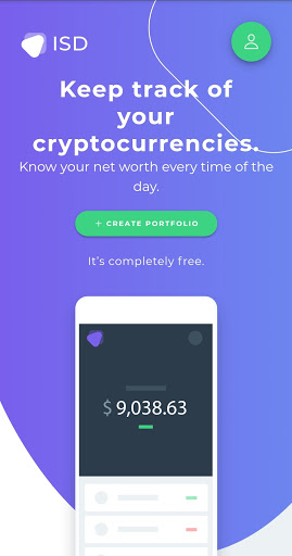Android application Investment Saving Dashboard screenshort