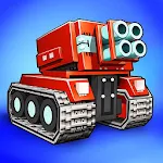 Cover Image of Скачать Игры про танки Blocky Cars онлайн 7.6.8 APK