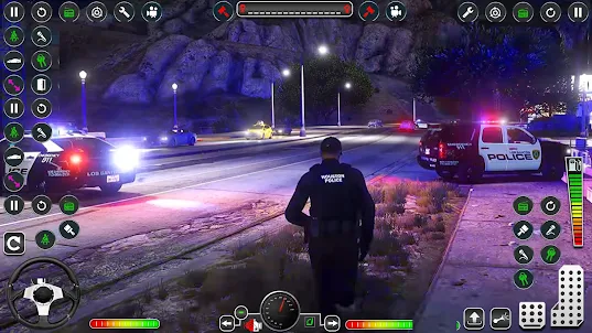 US Police Car Games 3D 2024