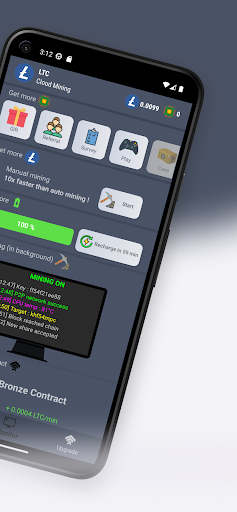 Litecoin LTC mining simulation