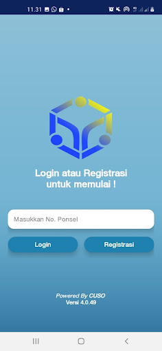 Kopdit Kosayu Mobile Screen 3