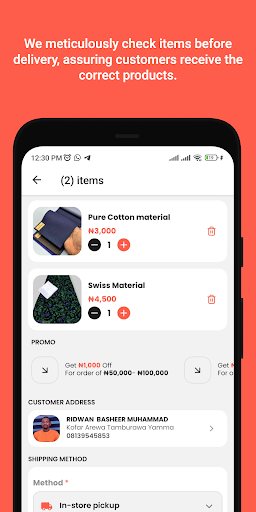 Dabo Marketplace Screen 3