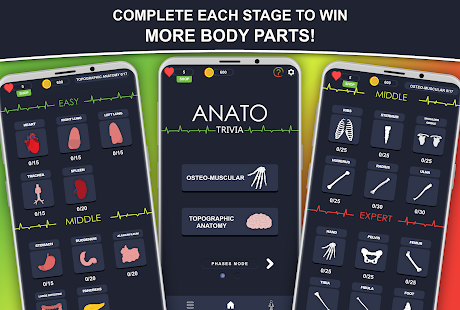 Anato Trivia -  Quiz on Human Anatomy 3.2.5 Screenshots 3