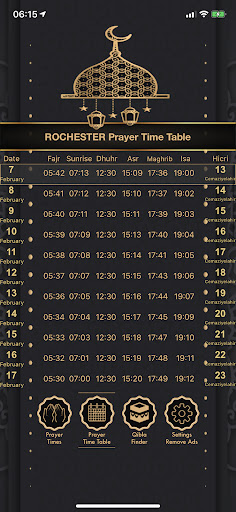 Namaz Vakitleri Ramadan 2024 Screen 2