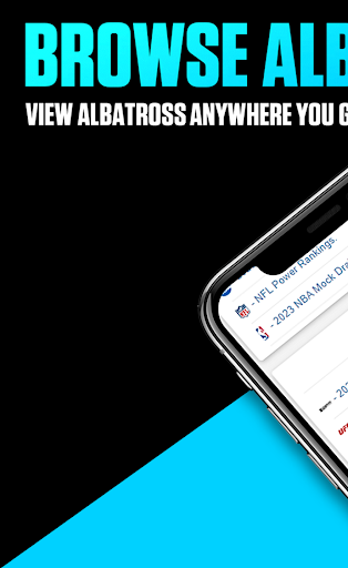 Android application Albatross Sports screenshort