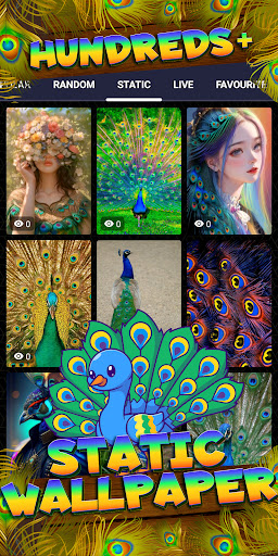peacock wallpaper Screenshot 4 - AppWisp.com