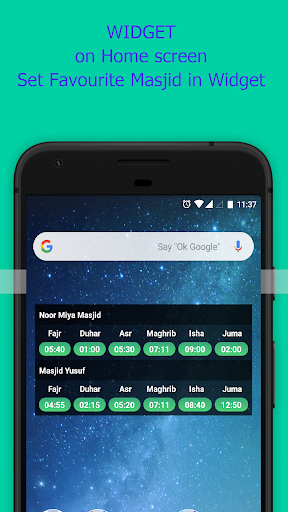 Android application Salah Nearby( Prayer times /Sa screenshort