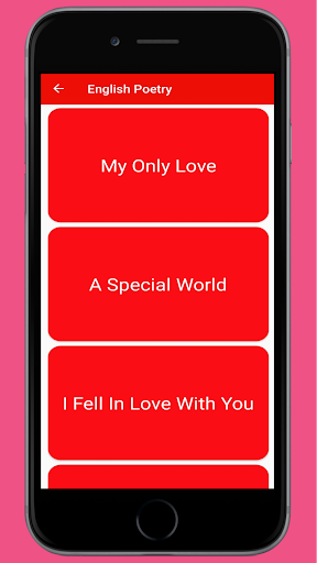 English Poetry Screen 2