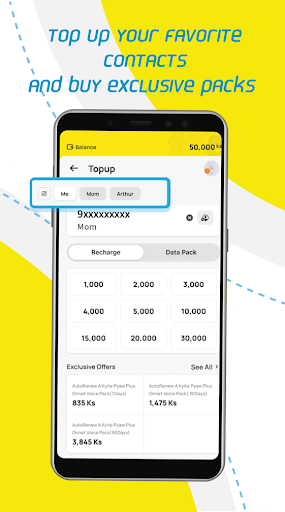 Screenshot of WavePay APP by Wave Money