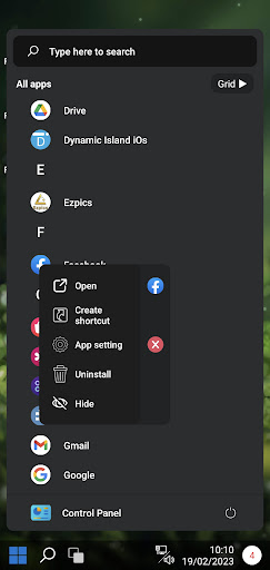 Window 11 Launcher Pro
