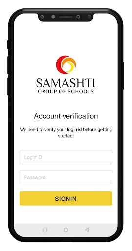 Android application Samashti Group of Schools screenshort