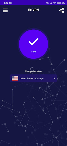 Ex VPN - Fast VPN Screen 2