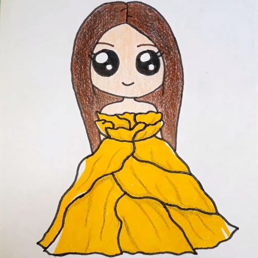 How to draw cute girls