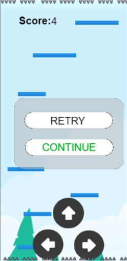 Jumpy dino Screen 3