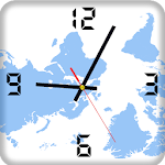 Cover Image of ดาวน์โหลด World Clock - Live Time & Date With Alarm Clock 1.0.5 APK