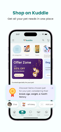 Kuddle - Pet Parenting Partner Screen 3