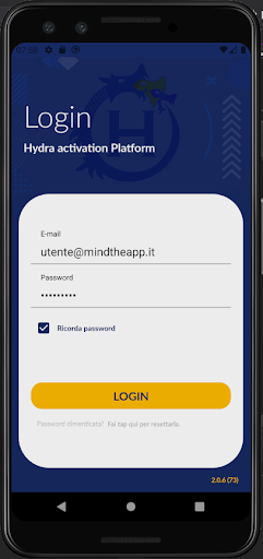 Android application Hydra screenshort