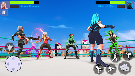 Bad Girls Wrestling Game  screenshots 5