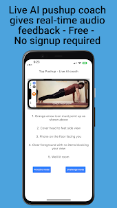 Top Pushup: AI Push Up Counter