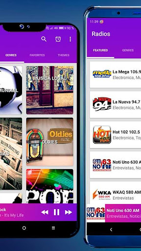 Live radio Slovenia fm Screen 2