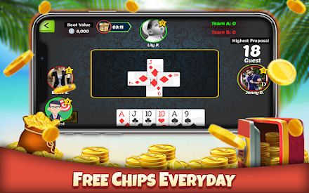 28 Cards Game Screen 3