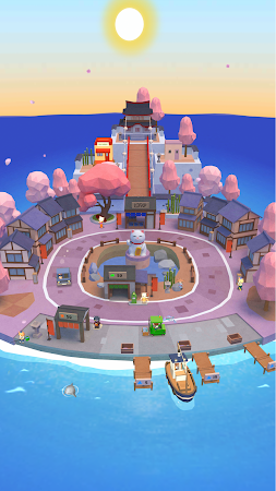 Game screenshot ゆったり漁村タイクーン：放置型 経営 IDLE ゲーム apk download
