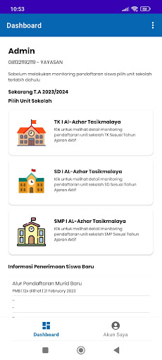 PMB Al Azhar TSM Screen 2