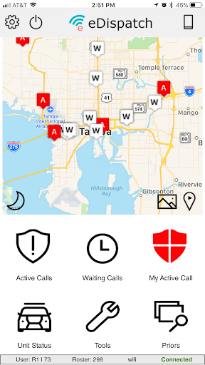 Android application EnRoute Mobile screenshort