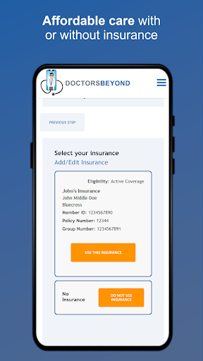 DoctorsBeyond | Online Doctors Screen 3
