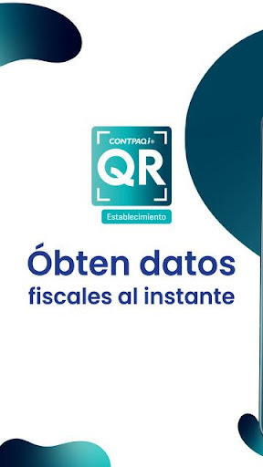 Android application QR Establecimiento screenshort