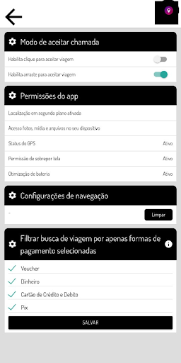 VEM ME BUSCAR - Motorista Screen 3