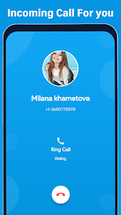 Milana Khametova Fake Call