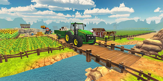 Tractor Farming: Simulator 3D  screenshots 4