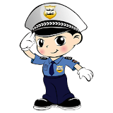شرطة الاطفال دعوة وهمية icon