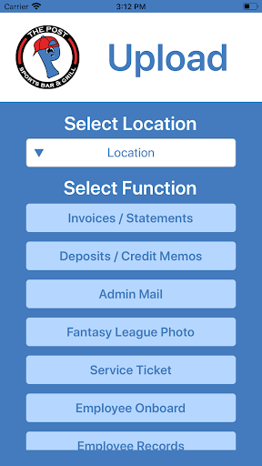 The Post Upload Screen 2