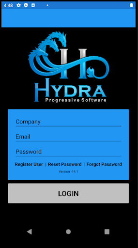 Android application Hydra Mobile screenshort