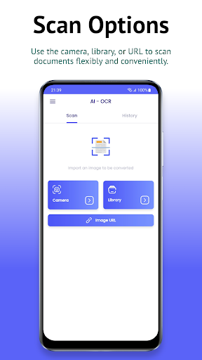 AI OCR - Text Scanner Screen 2