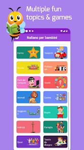Captura 2 Italiano Juegos para niños android