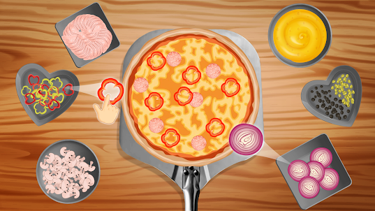 Pizza Baking-Pizza Maker Games