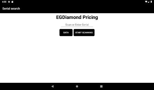 EGDiamond Scanner Screen 3